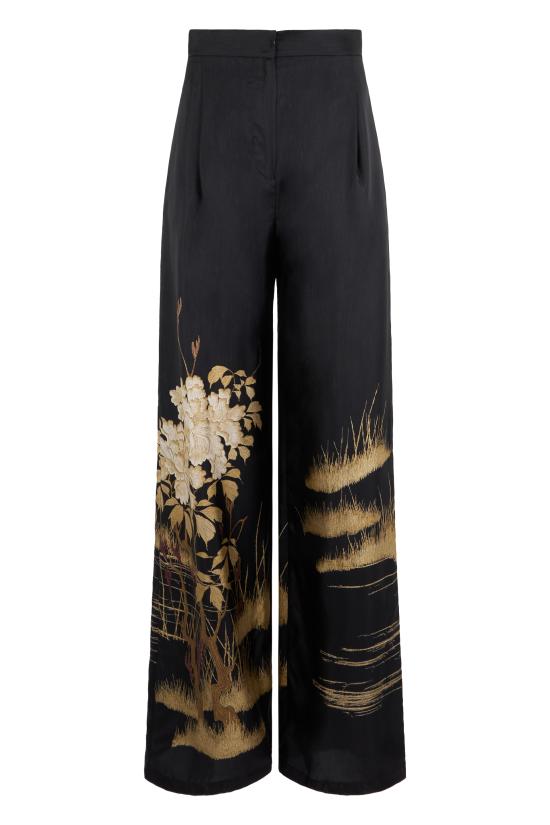 26SS 막스마라 스튜디오 팔라초 팬츠 MSEMAPPA2616131034600003 black