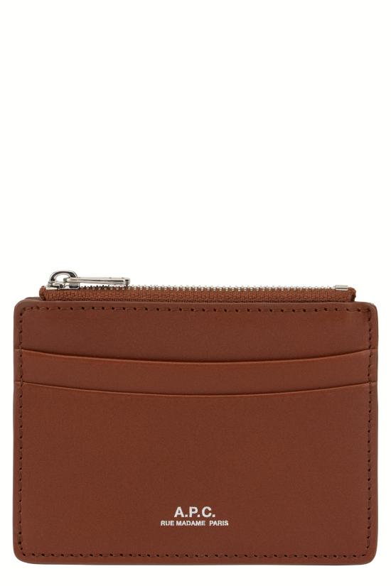  아페쎄 카드지갑 PXAWVH63669CAD brown