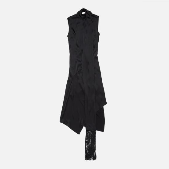 25FW 아크네 스튜디오 미디 원피스 A20845CO 900 BLACK