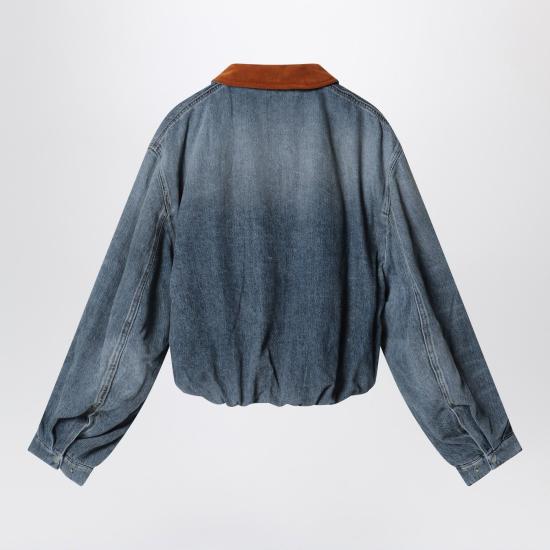 26SS 아크네 스튜디오 데님 봄버 블루종 A90694DE AUZ BLUE - ACNE STUDIOS