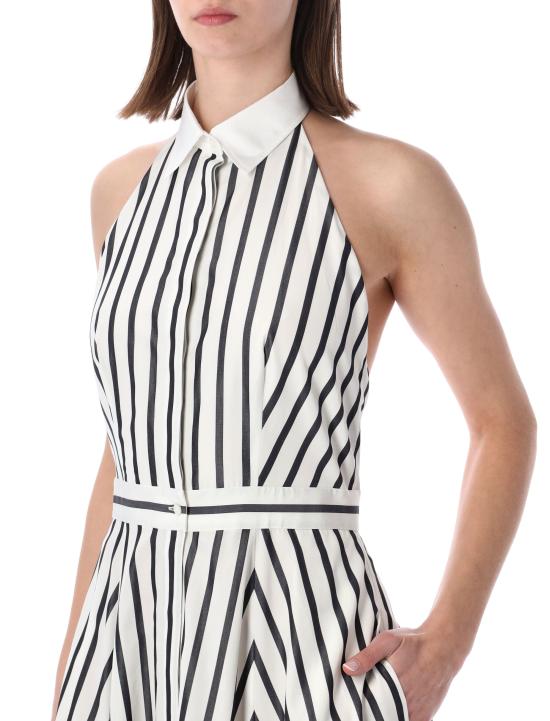 26SS 랄프 로렌 롱 원피스 290P15818 001 BLACK WHITE - RALPH LAUREN