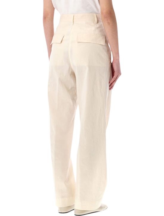 26SS 드리스 반 노튼 스트레이트 팬츠 2610109763183 005 ECRU - DRIES VAN NOTEN