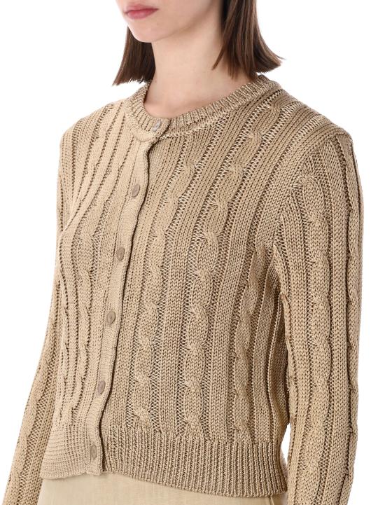 26SS 랄프 로렌 가디건 290P08728 005 LIGHT TAN - RALPH LAUREN