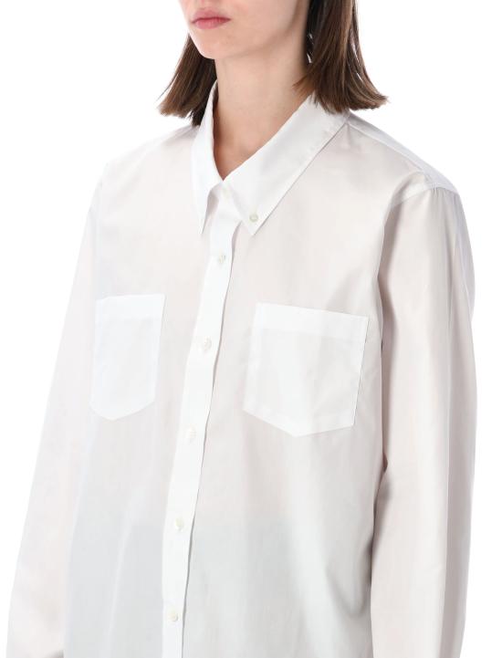 26SS 드리스 반 노튼 셔츠 2610107123314 001 WHITE - DRIES VAN NOTEN