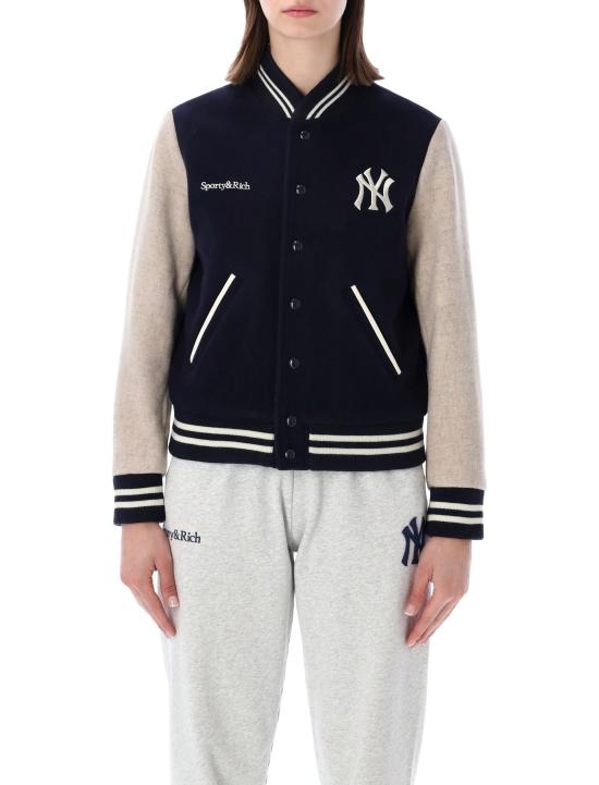 26SS 스포티앤리치 봄버 자켓 OW007610675BL124 3978 DARK NAVY