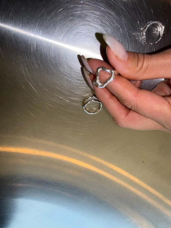  파 씨 말 반지 파스 시 말 블롭 링 - PAS SI MAL