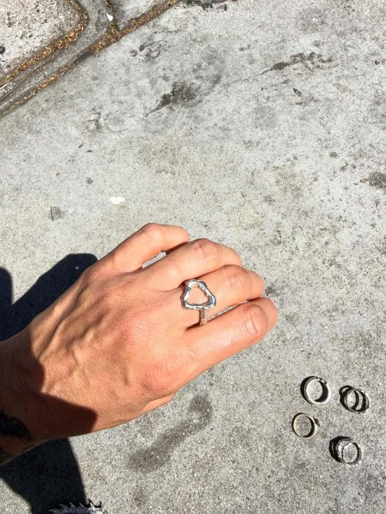  파 씨 말 반지 파스 시 말 블롭 링 - PAS SI MAL