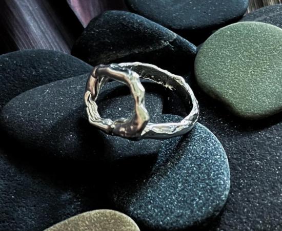  파 씨 말 반지 파스 시 말 블롭 링