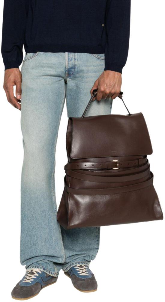 26SS 모스키노 백팩 MD4013PP0OFF0301 BROWN - MOSCHINO