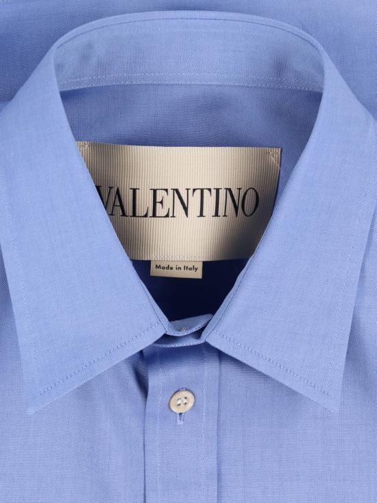 26SS 발렌티노 가라바니 긴팔 셔츠 8V0ABB84BH2 0DX Blue - VALENTINO GARAVANI