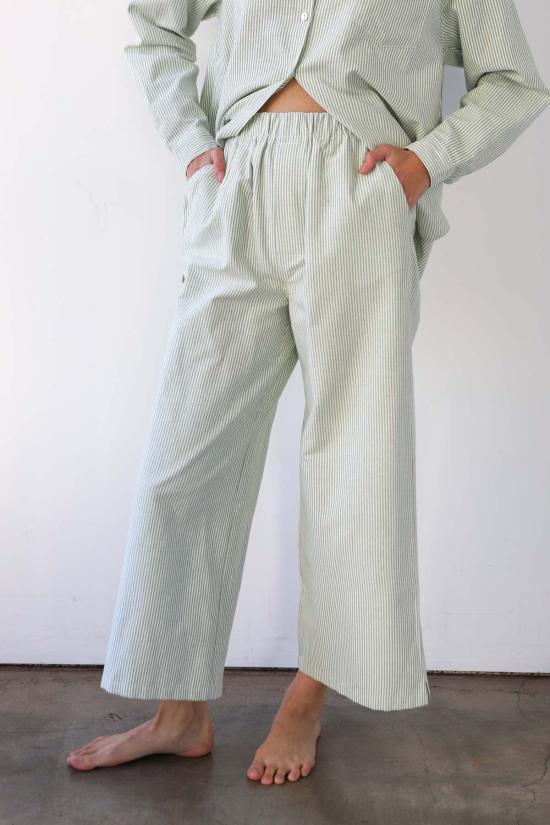  비 아이들 언더웨어 Be Idle 핀스트라이프 복서 팬츠