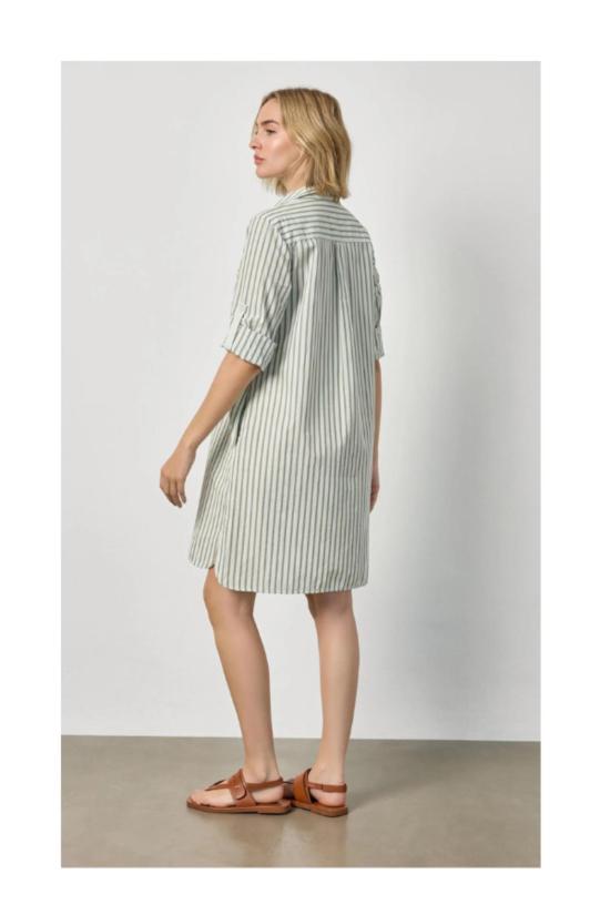  릴라 피 원피스 릴라 P. 스트라이프 셔츠 드레스 - LILLA P