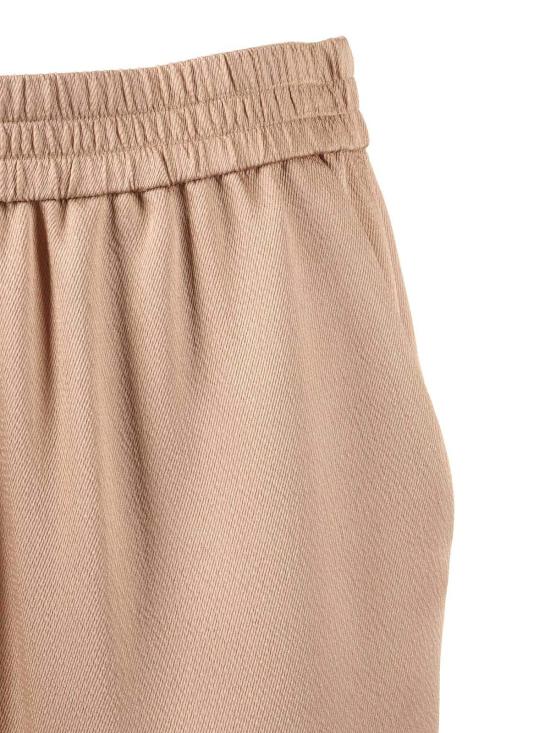  엠포리오 아르마니 스트레이트 팬츠 베이지색 바지 - EMPORIO ARMANI