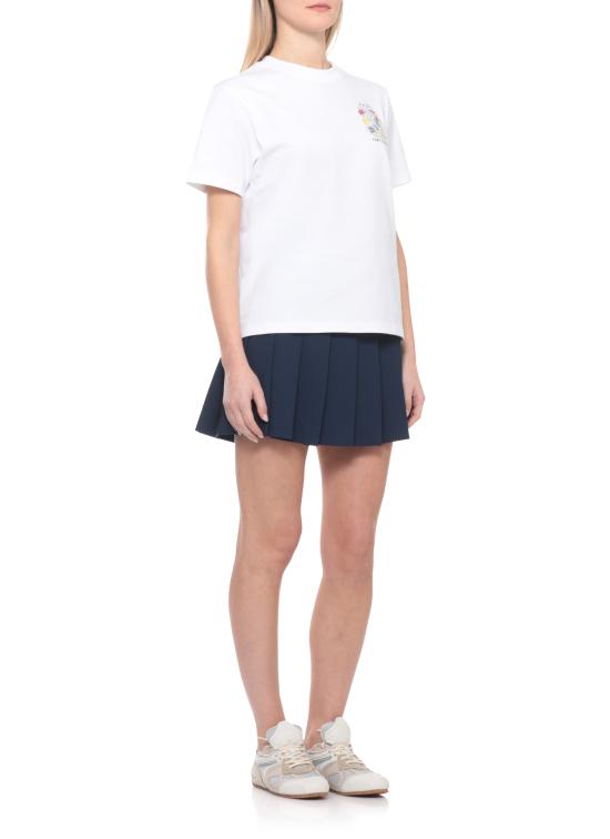 26SS 카사블랑카 반팔 티셔츠 WSS26JTS04603 BRIGHT WHITE White - CASABLANCA