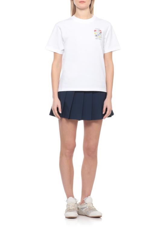 26SS 카사블랑카 반팔 티셔츠 WSS26JTS04603 BRIGHT WHITE White - CASABLANCA