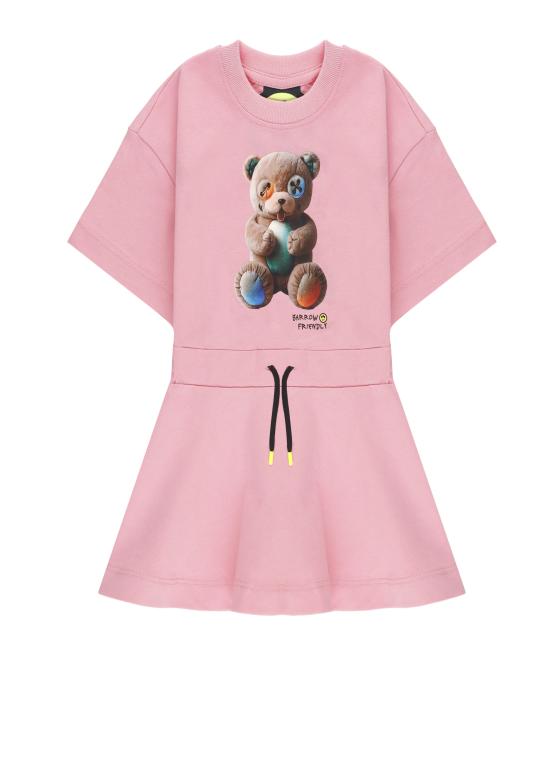 26SS [키즈] 바로우 원피스 S6BKJGDR024 BW311 Pink