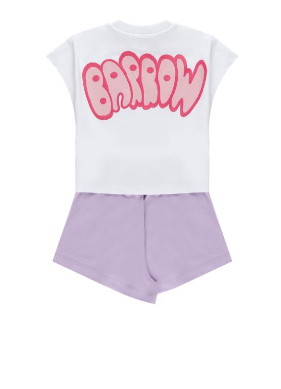 26SS [키즈] 바로우 캐주얼 세트 S6BKJGTR029 002 01 White - BARROW