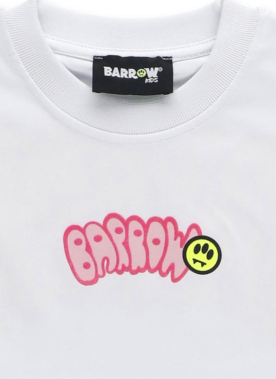 26SS [키즈] 바로우 캐주얼 세트 S6BKJGTR029 002 01 White - BARROW