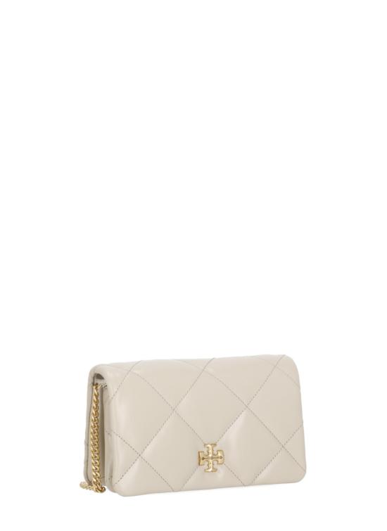 26SS 토리버치 키라 다이아몬드 퀼트 체인 월렛 158624 251 Beige - TORY BURCH