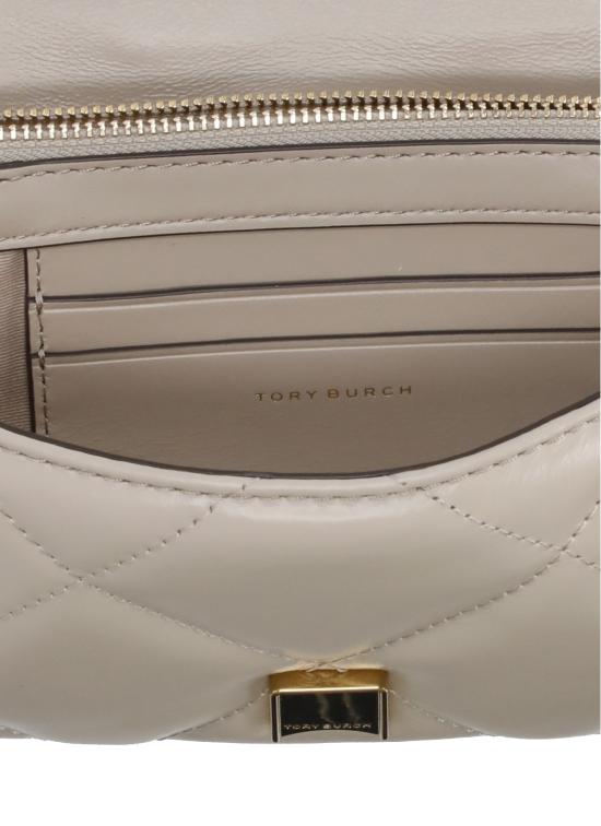 26SS 토리버치 키라 다이아몬드 퀼트 체인 월렛 158624 251 Beige - TORY BURCH