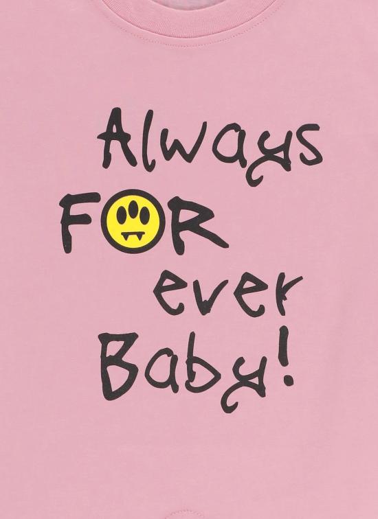 26SS [키즈] 바로우 티셔츠 S6BKJGTH140 BW311 Pink - BARROW