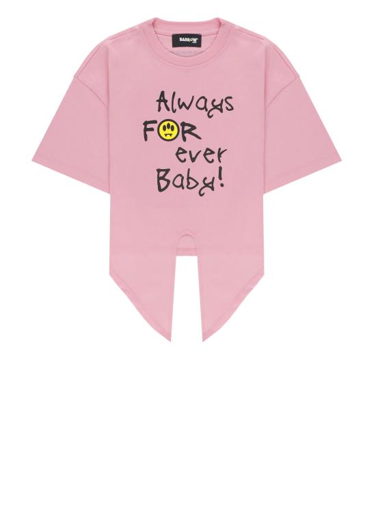 26SS [키즈] 바로우 티셔츠 S6BKJGTH140 BW311 Pink