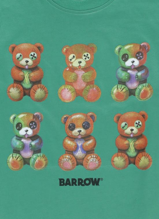26SS [키즈] 바로우 티셔츠 S6BKJUTH093 080 Green - BARROW