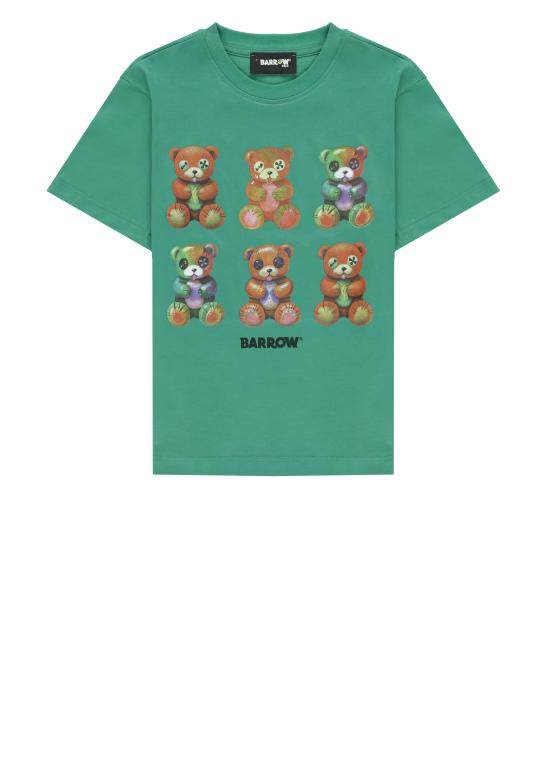 26SS [키즈] 바로우 티셔츠 S6BKJUTH093 080 Green
