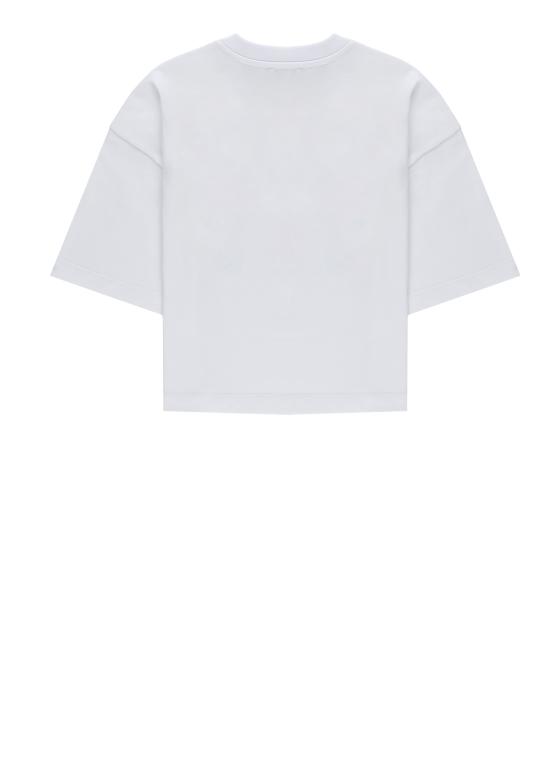 26SS [키즈] 바로우 티셔츠 S6BKJGTH240 002 White - BARROW