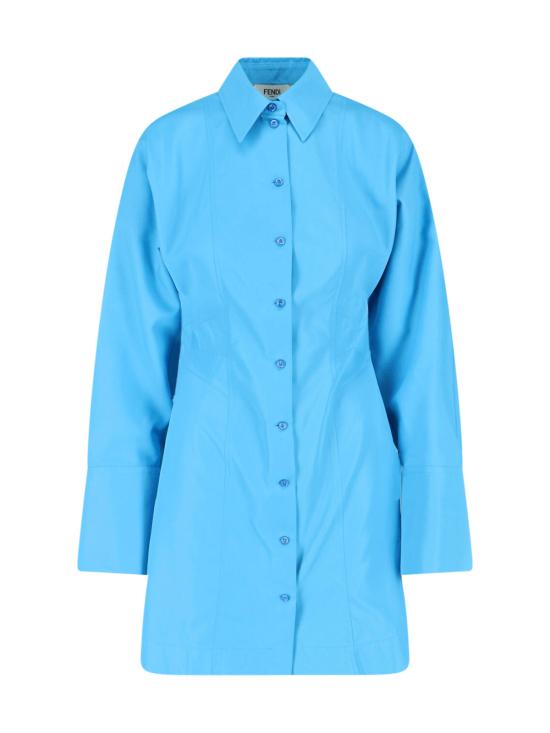 26SS 펜디 미디 원피스 FDD537 AW9B F1W0L Blue