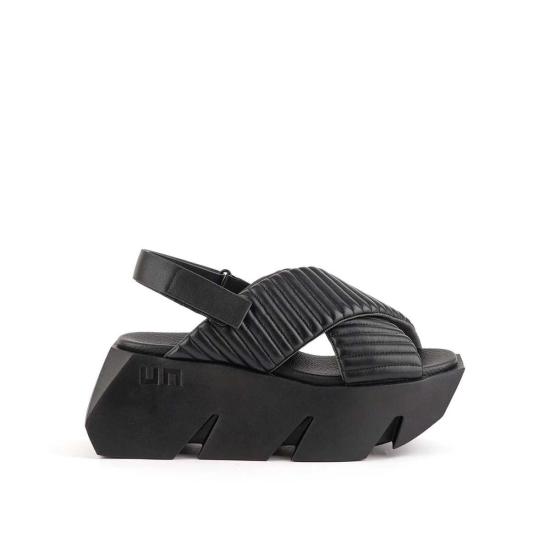  유나이티드 누드 힐/펌프스 불 퍼피어 샌들 블랙 - UNITED NUDE