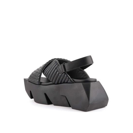  유나이티드 누드 힐/펌프스 불 퍼피어 샌들 블랙 - UNITED NUDE