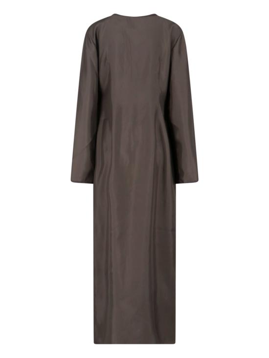 26SS 로에 미디 원피스 419 33 131 264 364 Brown - ROHE