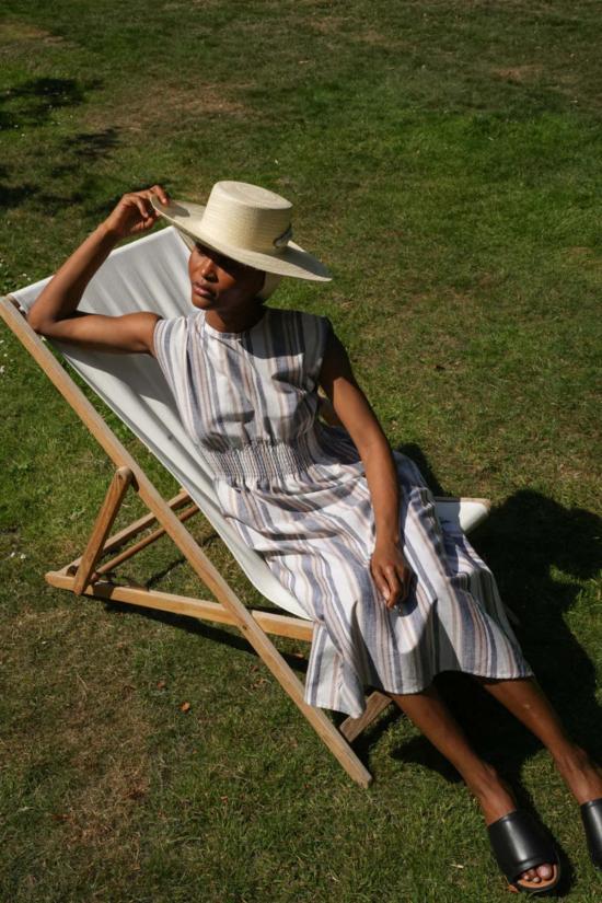  보몽 오가닉 원피스 보몬트 오가닉 오틸리 메이 스트라이프 드레스