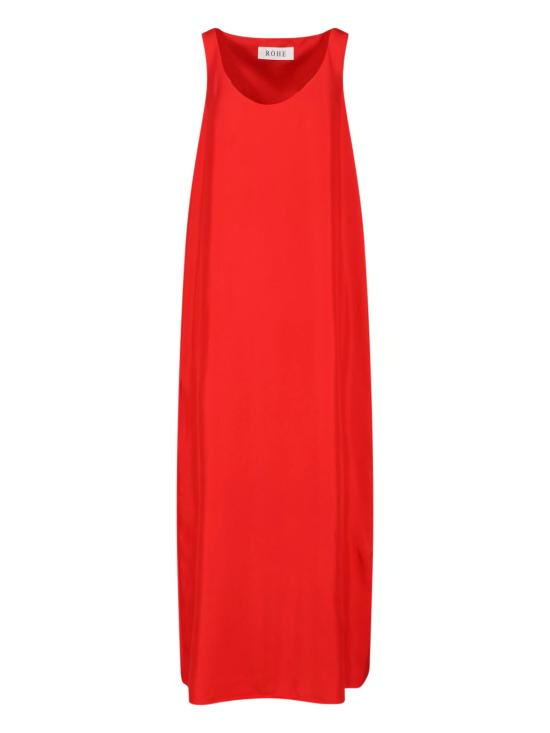 26SS 로에 미디 원피스 419 33 045 600 312 Red