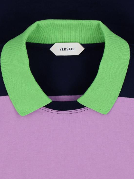 26SS 베르사체 미디 원피스 1025088 1A17890 6PD40 MultiColour - VERSACE