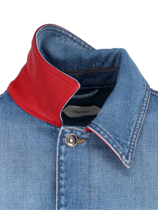 26SS 베르사체 자켓 1023603 1A17921 2DC50 Blue - VERSACE