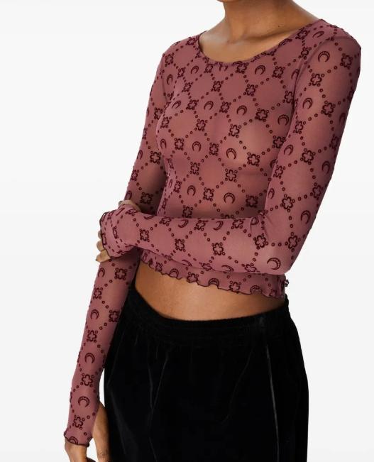 26SS 마린세르 반팔 티셔츠 WTS012ACJER0005 PU70 AUBERGINE - MARINE SERRE