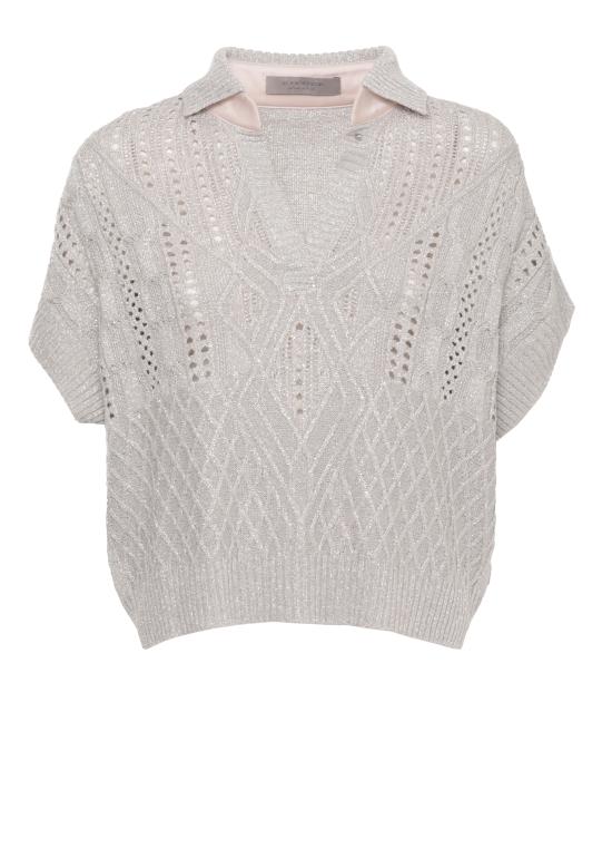 26SS 디익스테리어 폴로 티셔츠 62341 5CONC Silver