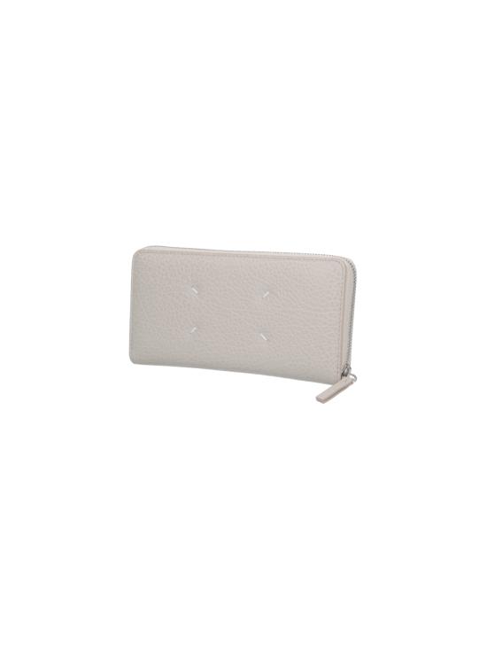 26SS 마르지엘라 4스티치 집어라운드 장지갑 S56UI0110 P4455 T8039 Grey - MAISON MARGIELA