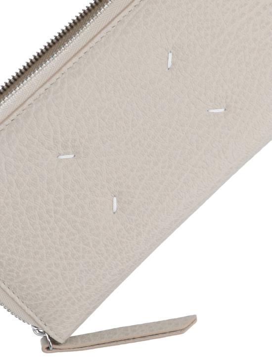 26SS 마르지엘라 4스티치 집어라운드 장지갑 S56UI0110 P4455 T8039 Grey - MAISON MARGIELA