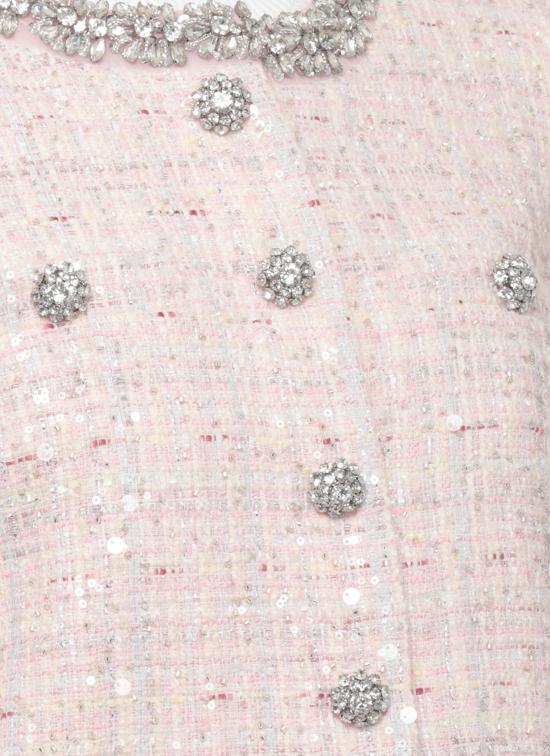 26SS 셀프 포트레이트 수트 자켓 SS26026JP PINK SEQUIN BOUCLEPINK Pink - SELF PORTRAIT