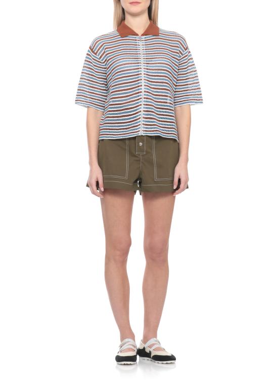 26SS 마르니 가디건 CDMD0446EQ UFCB35CRM30 Brown - MARNI