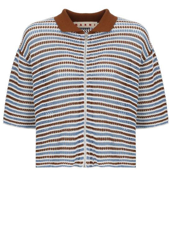 26SS 마르니 가디건 CDMD0446EQ UFCB35CRM30 Brown