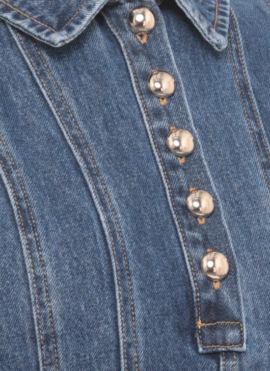 26SS 셀프 포트레이트 미디 원피스 SS26820SBL DENIM BRODERIEBLUE Blue - SELF PORTRAIT