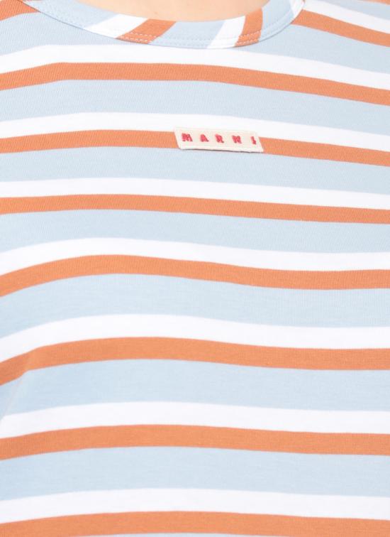 26SS 마르니 반팔 티셔츠 THJE0390MX UTC639STB21 Light Blue - MARNI