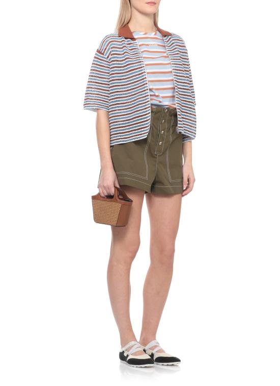 26SS 마르니 반팔 티셔츠 THJE0390MX UTC639STB21 Light Blue - MARNI