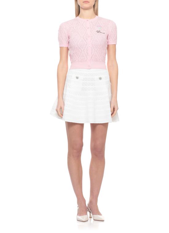 26SS 셀프 포트레이트 가디건 SS26057T P PINK POINTELLEPINK Pink - SELF PORTRAIT