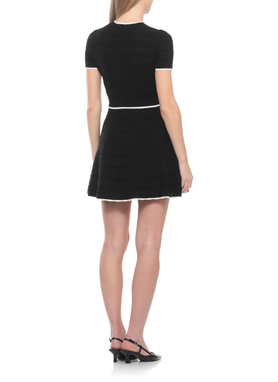 26SS 셀프 포트레이트 스웨터 SS26055TB BLACK POINTELLEBLACK Black - SELF PORTRAIT