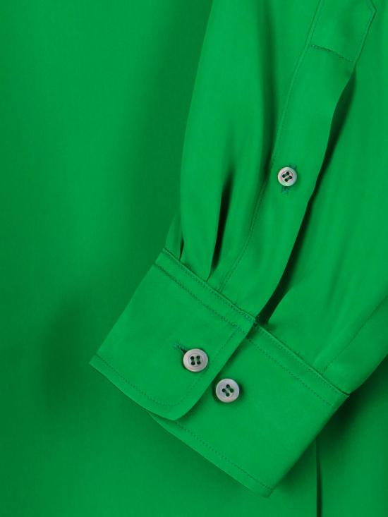 26SS 드리스 반 노튼 미디 원피스 011001 3024 604 Green - DRIES VAN NOTEN